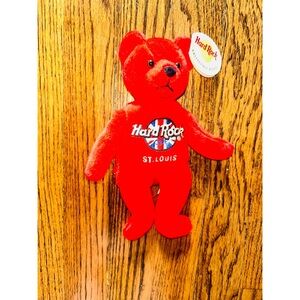 Hard Rock Cafe Beanie Baby St. Louis RETIRED With Tag